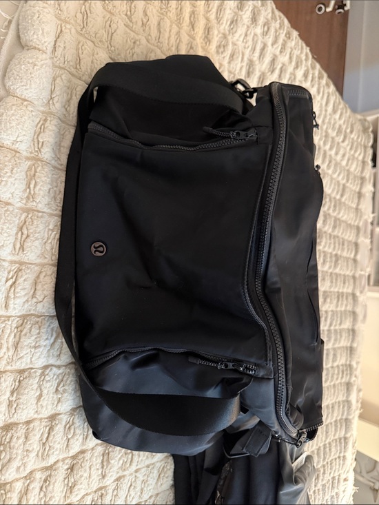 lululemon athletica Handbags - lululemon athletica Black Duffel Bag